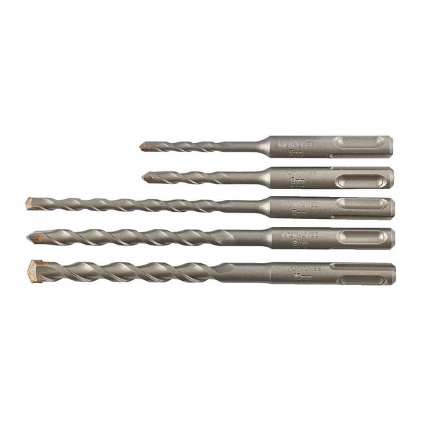 Milwaukee Sds Set 5 Parça (5,6-110) (6,8,10 160)