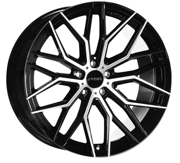 ARC-G6940-14 10.0x20" -5x112 ET40 66.6 Black Diamond Jant (4 Adet)