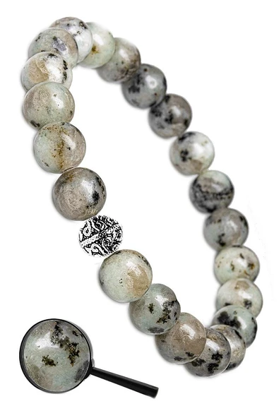 Sertifikalı Dentritli Kuvars Taşı Bileklik - Gümüş Aparatlı - Resim 2