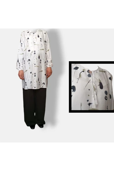 Dirhem Anne tunik pantolon takım - 2