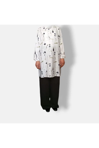 Dirhem Anne tunik pantolon takım - 1