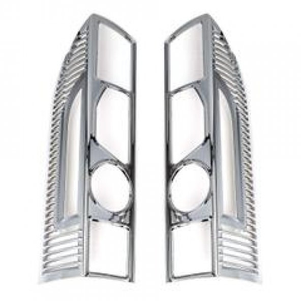 Citroen Jumper Stop Çerçevesi 2 Parça Abs Krom 2006 - 2014 - Resim 2