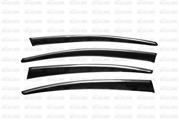 VW. Passat B7 (2010-2014) Kromlu Cam Rüzgarlığı ürün görseli 1