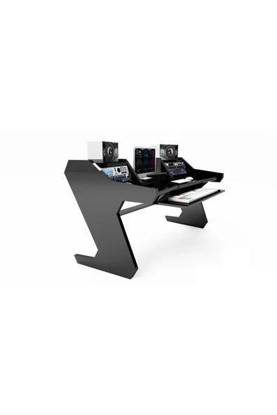 Standart Edition Stüdyo Masası Parlak Beyaz 200cm. - Resim 3