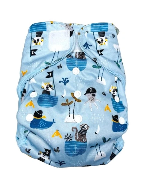 YIKANABİLİR BEBEK BEZİ TEK BEDEN COVER KORSAN