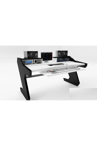 Home Edition Stüdyo Masası Mat Beyaz 160 Cm.