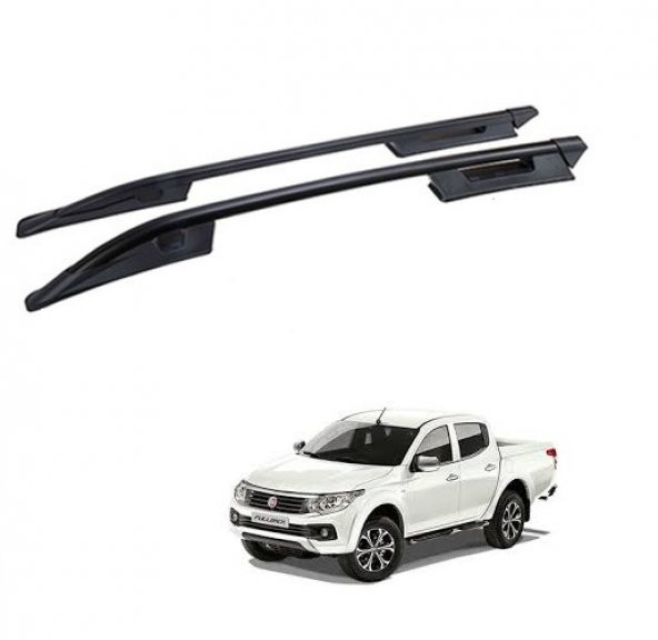 Ekiciler Fiat Fullback Port Bagaj (Tavan Çıtası) Falcon Siyah ürün görseli 1