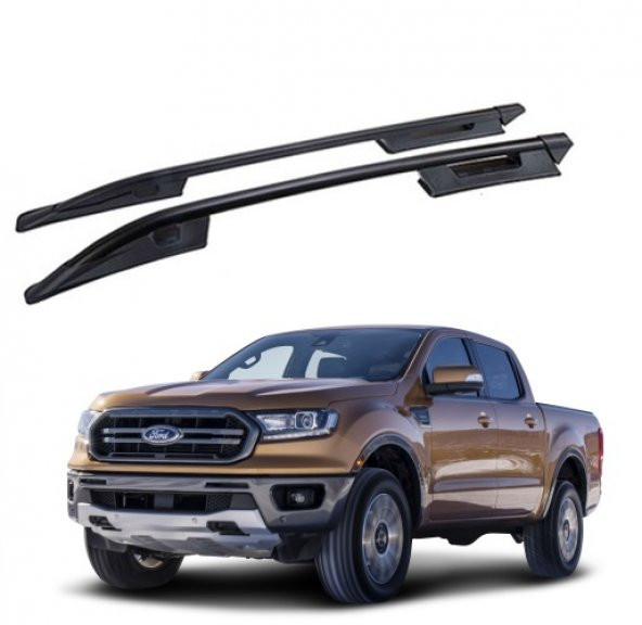 Ekiciler Ranger(2007-2020) Port Bagaj (Tavan Çıtası) Falcon Siyah ürün görseli 1