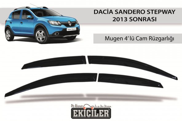 EKİCİLER DACİA SANDERO STEPWAY CAM RÜZGARLIĞI 2013 SONRASI
