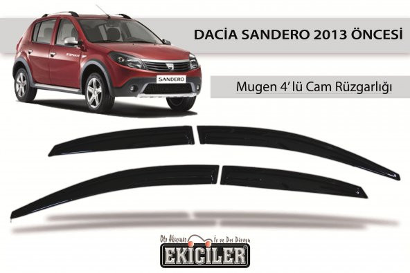 EKİCİLER DACİA SANDERO CAM RÜZGARLIĞI (09-13) ürün görseli 1