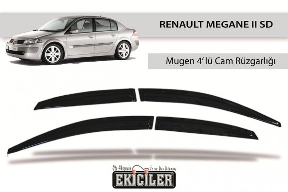EKİCİLER RENAULT MEGANE II SD CAM RÜZGARLIĞI ürün görseli 1