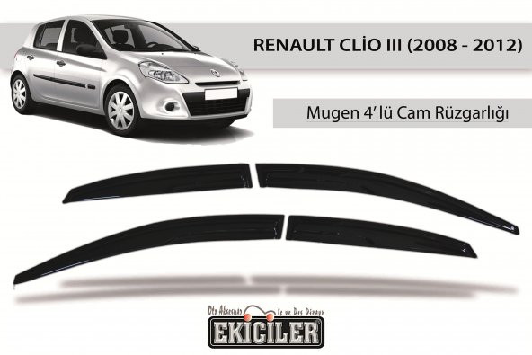 EKİCİLER RENAULT CLİO III CAM RÜZGARLIĞI (2008-2012)