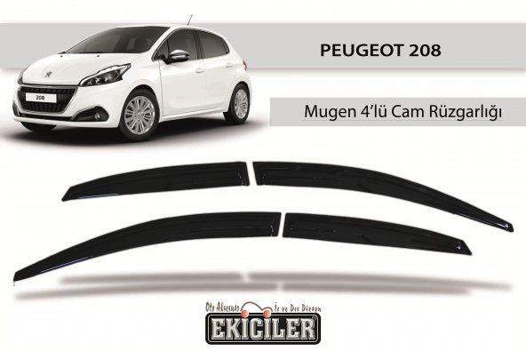 EKİCİLER PEUGEOT 208 CAM RÜZGARLIĞI