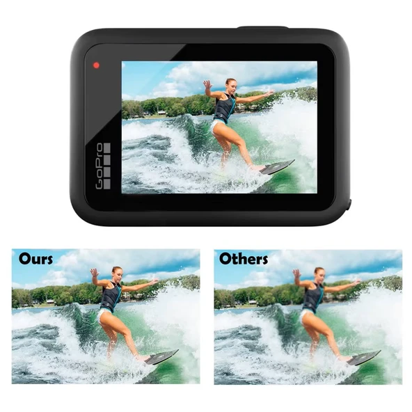 GoPro Hero 12 Uyumlu 2'şer Adet hidrojel Ekran Film Nano Jelatini - 2