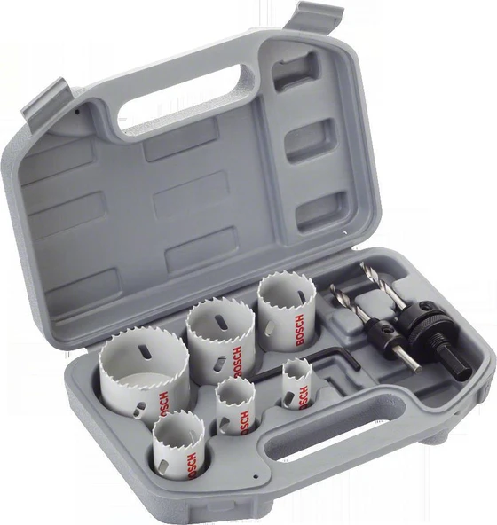 Bosch Delik Açma Testere Seti Bi-metal 9'lu