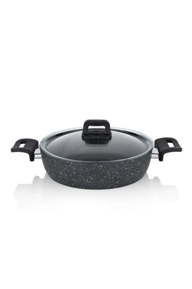 Schafer Savor Yanmaz Yapışmaz 7 Parça Siyah Tencere Seti - 4