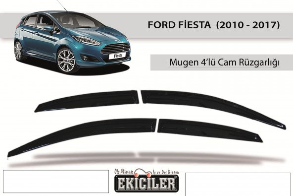 EKİCİLER FORD FİESTA CAM RÜZGARIĞI (2010-2017)