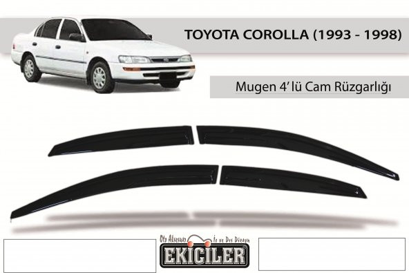 EKİCİLER TOYOTA COROLLA CAM RÜZGARLIĞI (1993-1998)
