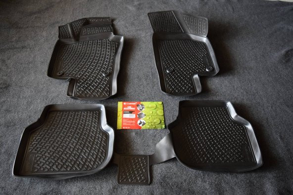 EKİCİLER VOLKSWAGEN JETTA (05-11) LLOCKER 3D HAVUZLU PASPAS SİYAH ürün görseli 1