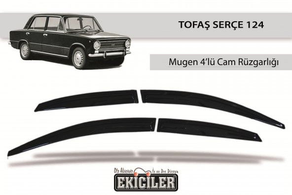 EKİCİLER TOFAŞ SERÇE 124 CAM RÜZGARLIĞI