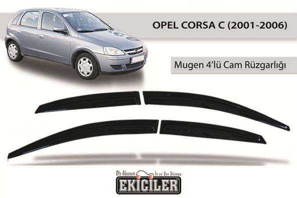 EKİCİLER OPEL CORSA C CAM RÜZGARLIĞI (2001-2006)