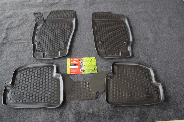 EKİCİLER VOLKSWAGEN POLO V (09-17) LLOCKER 3D HAVUZLU PASPAS SİYA ürün görseli 1