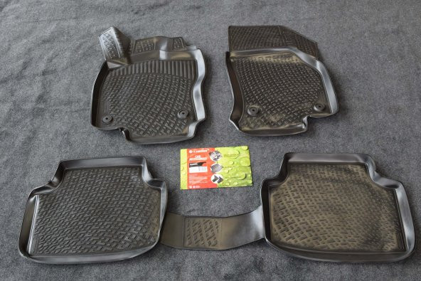 EKİCİLER VOLKSWAGEN PASSAT B8 LLOCKER 3D HAVUZLU PASPAS SİYAH - 1