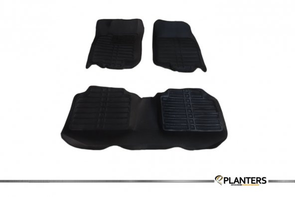 Ekiciler X-Trail (2014 Sonrası) 5D Paspas Siyah ürün görseli 1