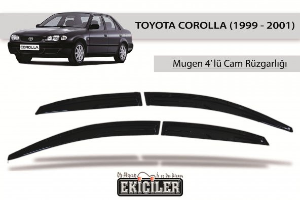 EKİCİLER TOYOTA COROLLA CAM RÜZGARLIĞI (1999-2001)