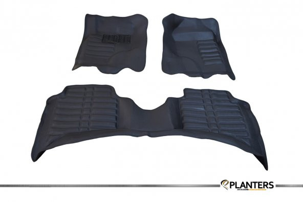 Ekiciler Ford Ranger (2012 Sonrası) 5D Paspas Siyah ürün görseli 1