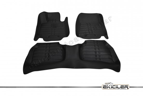 Ekiciler Sportage (2016 Sonrası) 5D Paspas Siyah ürün görseli 1