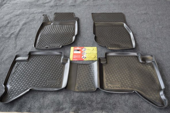 EKİCİLER TOYOTA CH-R (16+) LLOCKER 3D HAVUZLU PASPAS SİYAH ürün görseli 1