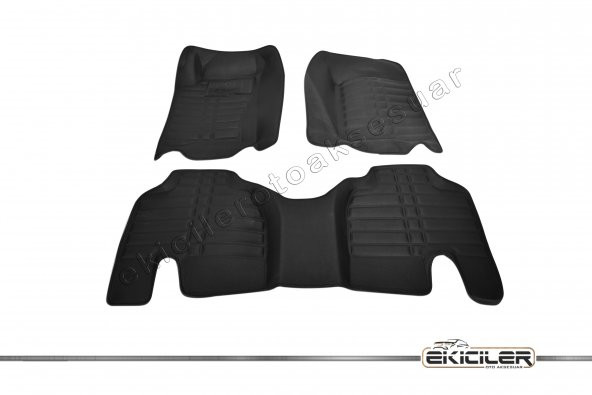 Ekiciler Ssangyong Korando 2011-2016 5D Paspas Siyah ürün görseli 1