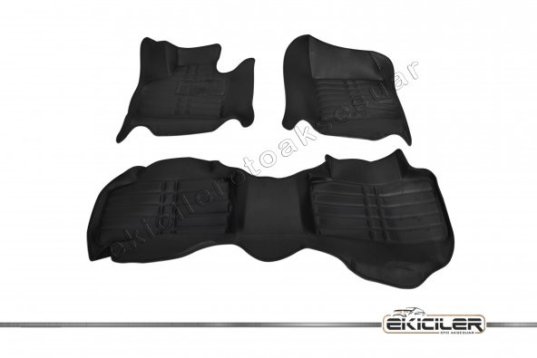 Ekiciler Volvo XC90 2015-2018 5D Paspas Siyah ürün görseli 1