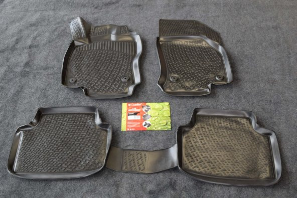 EKİCİLER VOLKSWAGEN PASSAT B8 LLOCKER 3D HAVUZLU PASPAS SİYAH - 2