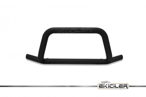 EKİCİLER VW.AMAROK (2010 Sonrası) OLYMPUS ÖN KORUMA SİYAH Ø76mm ürün görseli 1