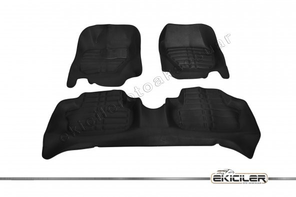 Ekiciler Volvo XC60 2009-2015 5D Paspas Siyah ürün görseli 1