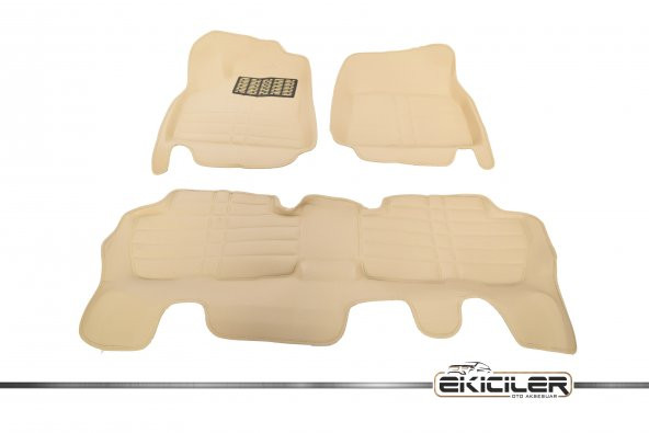 Ekiciler Peugeot 3008 (2016-2019) 5D Paspas Bej ürün görseli 1