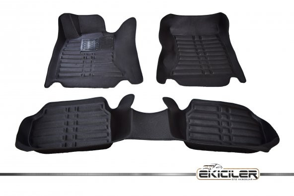 Ekiciler Bmw F10 5 Serisi (2013-2016) 5D Paspas Siyah ürün görseli 1