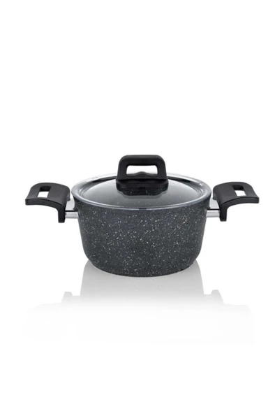 Schafer Savor Yanmaz Yapışmaz 7 Parça Siyah Tencere Seti - 3