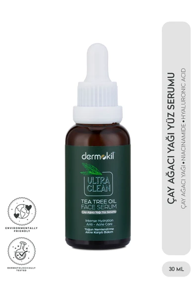 DERMOKİL Çay Ağacı Yağı Yüz Serumu 30 ml