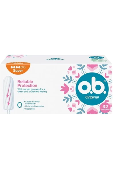 CALRADİA Original Super Tampon 32'li Paket
