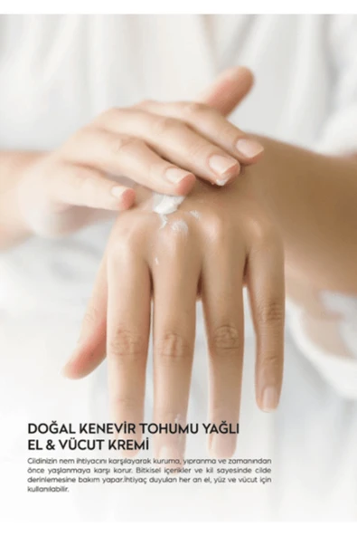 DERMOKİL Kenevir Tohumu Yağlı El Ve Vücut Kremi 30 ml - Resim 2