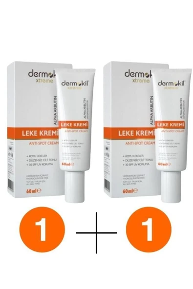 DERMOKİL Extreme Anti-spot Leke Kremi Cilt Beyazlatıcı 60 ml X 2 Adet