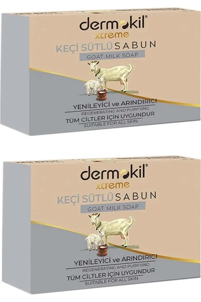 DERMOKİL Dermokıl Sabun Kecı Sutlu 100GR 2'li Paket