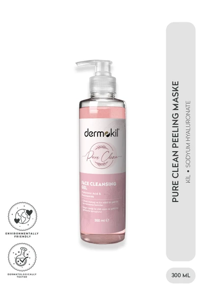 DERMOKİL Pure Clean Yüz Temizleme Jeli 300 ml