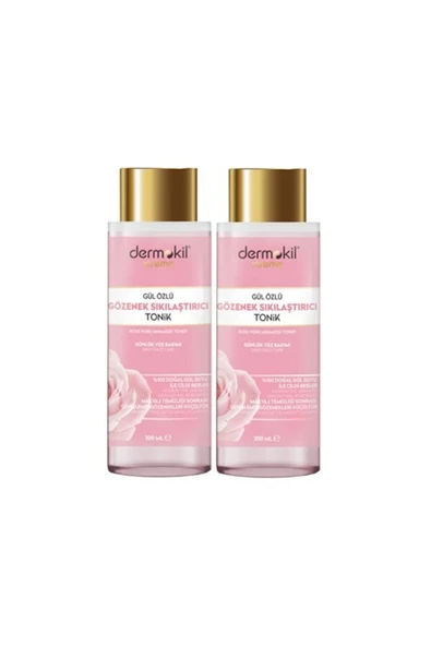 SİSLON Dermokil Gül Özlü Gözenek Sıkılaştırıcı Tonik 200 Ml X 2 Adet