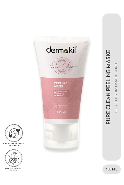 DERMOKİL Pure Peeling Maske 3in1 150 Ml
