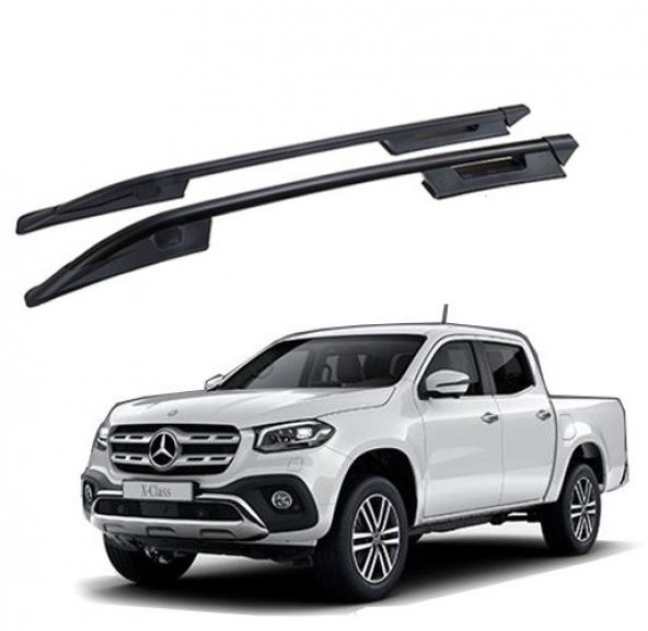 Ekiciler Mersedes X Class Port Bagaj (Tavan Çıtası) Falcon Siyah ürün görseli 1