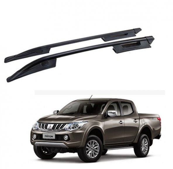 Ekiciler L 200 (08-19) Port Bagaj (Tavan Çıtası) Falcon Siyah ürün görseli 1